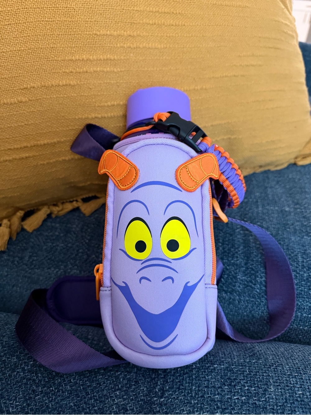Walt Disney World Epcot’s Figment Water Bottle and Sling